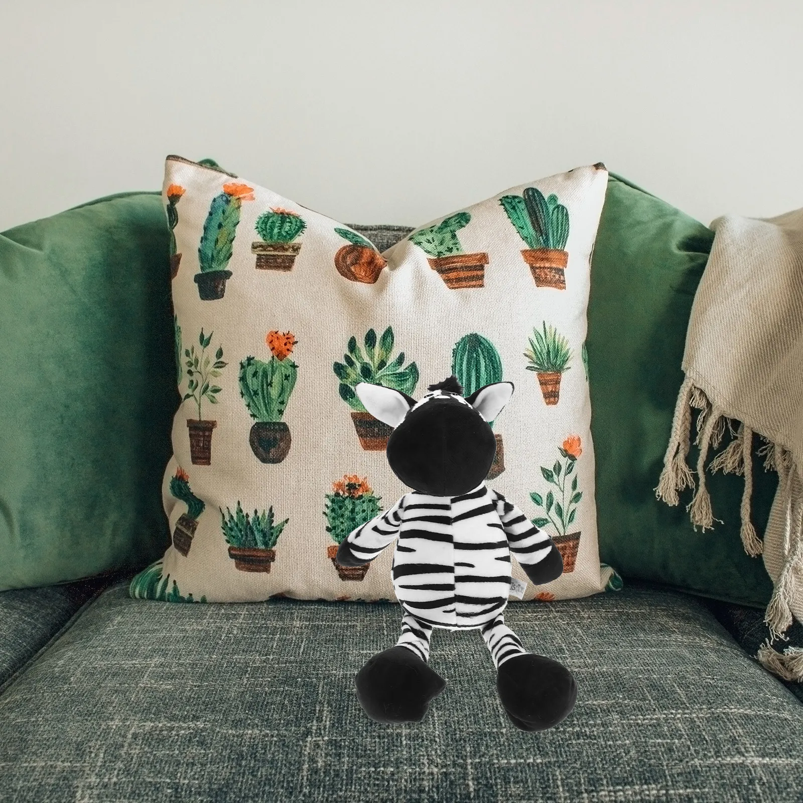 Lovely Zebra Stuffed Animal Soft Comfortable Material Moderate Size Decorative Accessories Kawaii Children Supply
Lovely Zebra Stuffed Animal Soft Comfortable Material Moderate Size Decorative Accessories Kawaii Children Supply