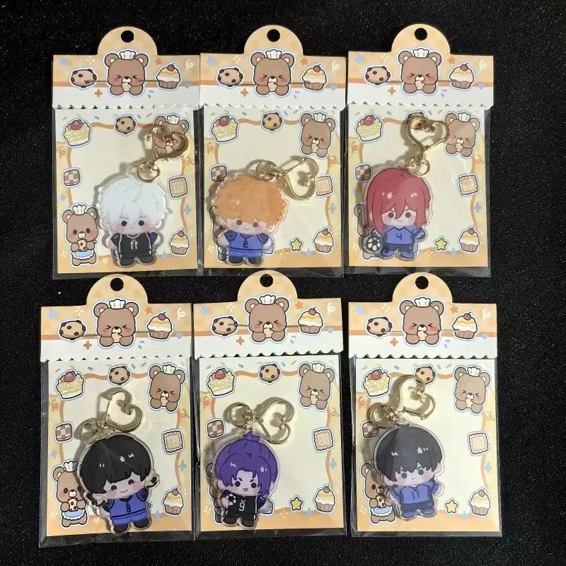 Blue Lock Isagi Yoichi Nagi Seishiro Bachira Meguru Acrylic Cartoon Keychain Backpack Zipper Hang Ornaments Friend Birthday Gift
Blue Lock Isagi Yoichi Nagi Seishiro Bachira Meguru Acrylic Cartoon Keychain Backpack Zipper Hang Ornaments Friend Birthday Gift