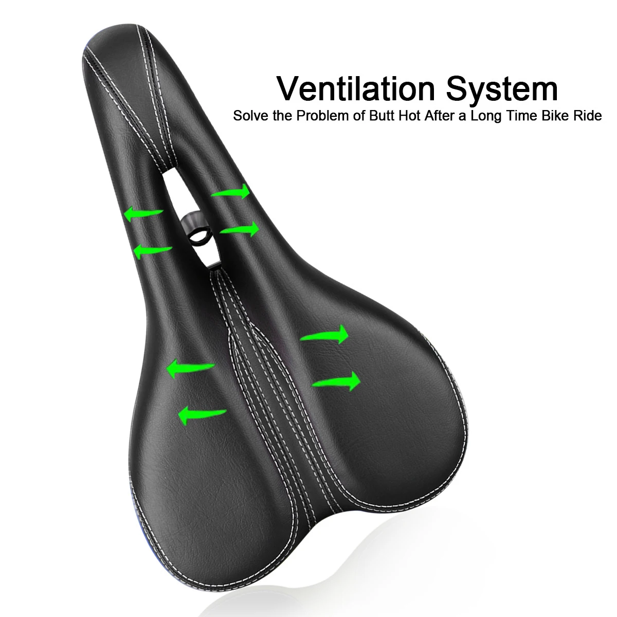 Black Bike Saddle Comfortable Seat Cushion Shockproof Light Weight For Road Mountain Bikes Cycling Seat Pad Easy Wash
Black Bike Saddle Comfortable Seat Cushion Shockproof Light Weight For Road Mountain Bikes Cycling Seat Pad Easy Wash