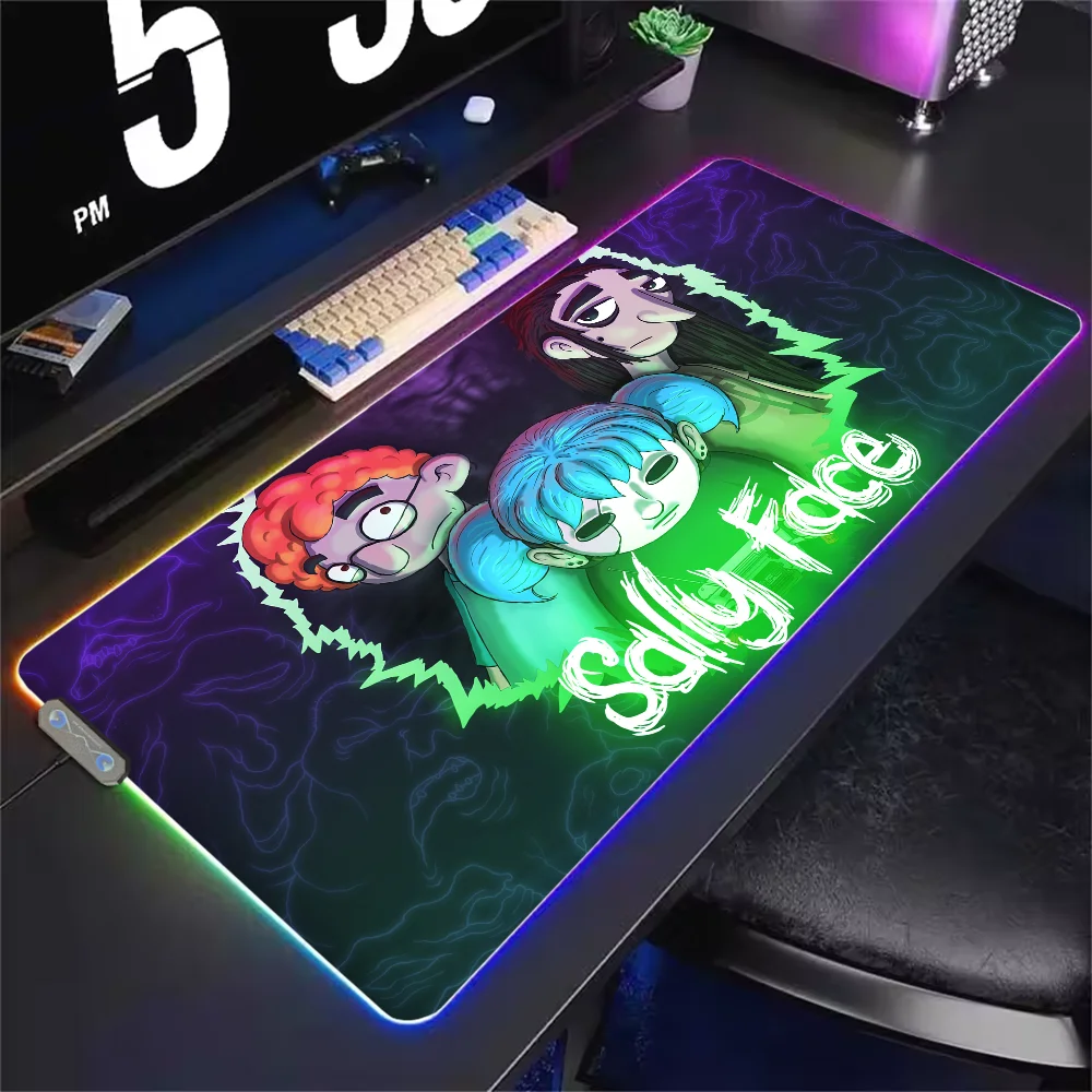 Game S-Sally Face S Mouse Pad RGB LED Light Non-Slip Rubber Base Waterproof Office PC Home Best Price Desk-Mat USB Large Game
Game S-Sally Face S Mouse Pad RGB LED Light Non-Slip Rubber Base Waterproof Office PC Home Best Price Desk-Mat USB Large Game