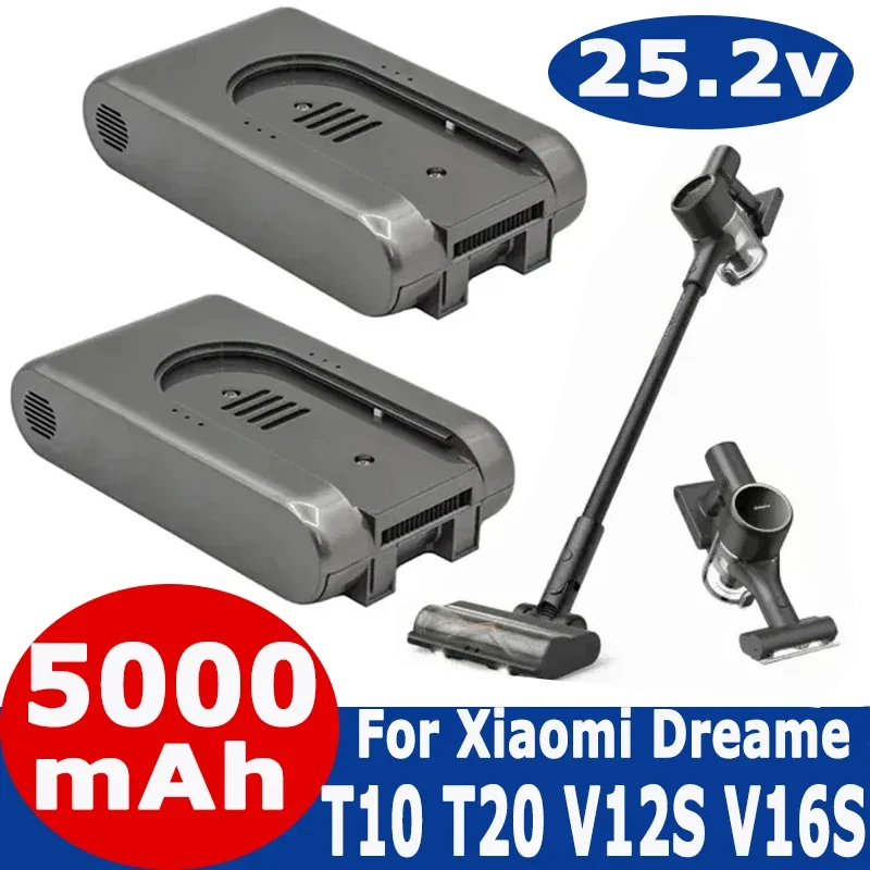 New Replacement Battery for Xiaomi Dreame T10 T20 V12S V16S R10Pro Cordless Vacuum Cleaner Rechargeable Li-ion Battery
New Replacement Battery for Xiaomi Dreame T10 T20 V12S V16S R10Pro Cordless Vacuum Cleaner Rechargeable Li-ion Battery