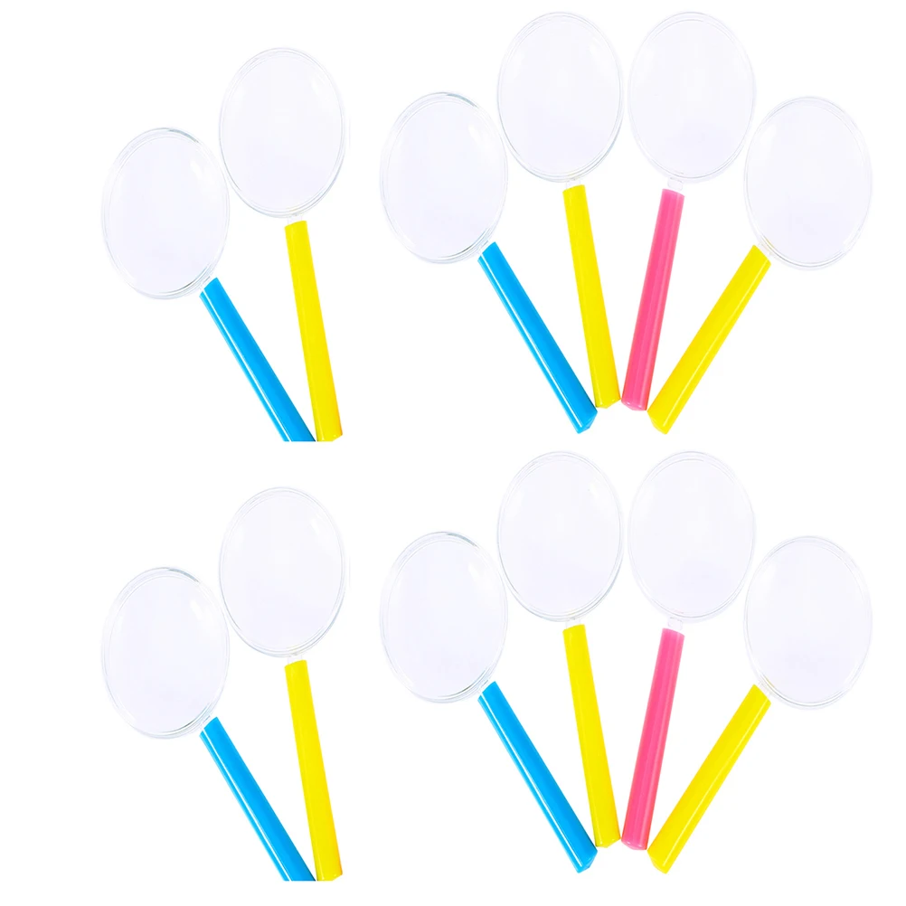 15 pcs Magnifying Glasses Children Kids Professional 20x Handheld Lens Portable Bright Handles Reading Jewelry Observation Gifts 
15 pcs Magnifying Glasses Children Kids Professional 20x Handheld Lens Portable Bright Handles Reading Jewelry Observation Gifts