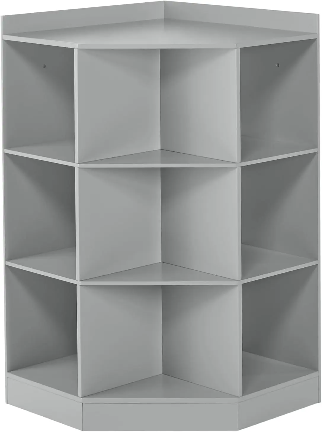 Kids Toy Storage Corner Cabinet with 6 Cubbies & 3 Shelves - Gray
Kids Toy Storage Corner Cabinet with 6 Cubbies & 3 Shelves - Gray