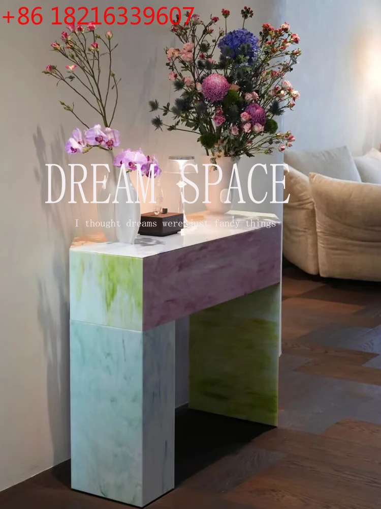 Цветная живопись из массива дерева, дофаминовый входной стол, изысканный художественный дисплейный стол
Цветная живопись из массива дерева, дофаминовый входной стол, изысканный художественный дисплейный стол