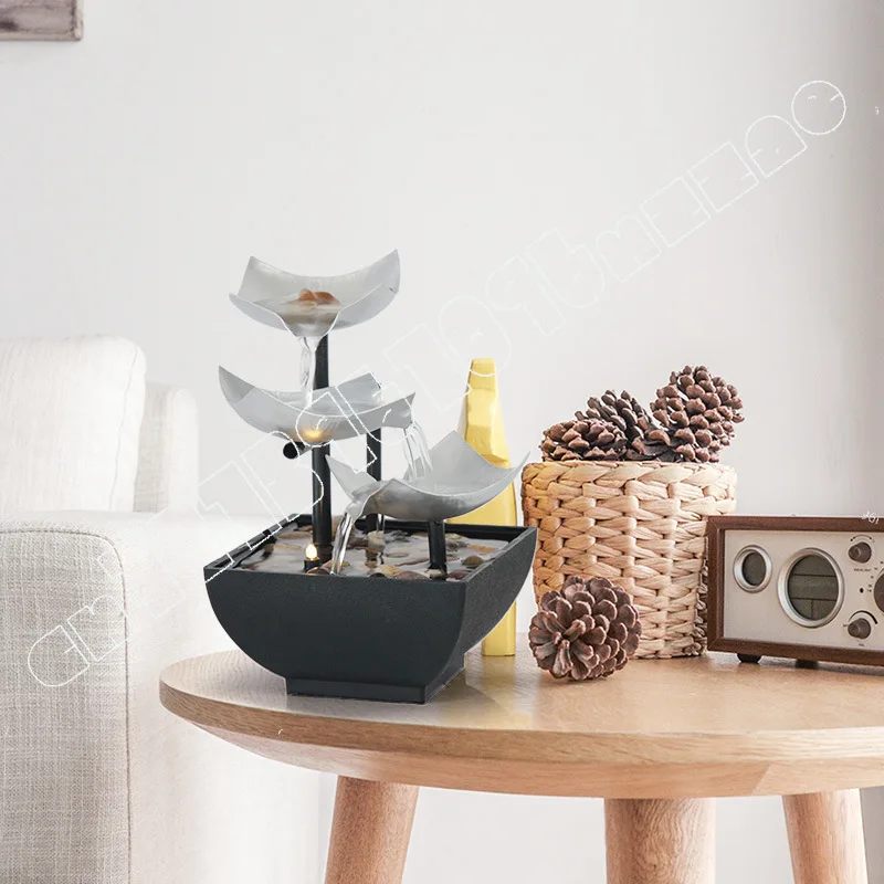 Flowing water ornament desktop fountain crafts office flowing water fountain feng shui ornament
Flowing water ornament desktop fountain crafts office flowing water fountain feng shui ornament