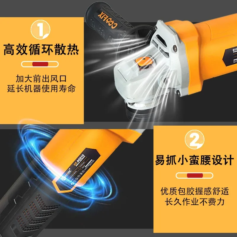 useful Multifunctional Angle Grinder Electric Handheld Cutting Grinding Polishing and Rust Removal Machine Industrial Grade
useful Multifunctional Angle Grinder Electric Handheld Cutting Grinding Polishing and Rust Removal Machine Industrial Grade