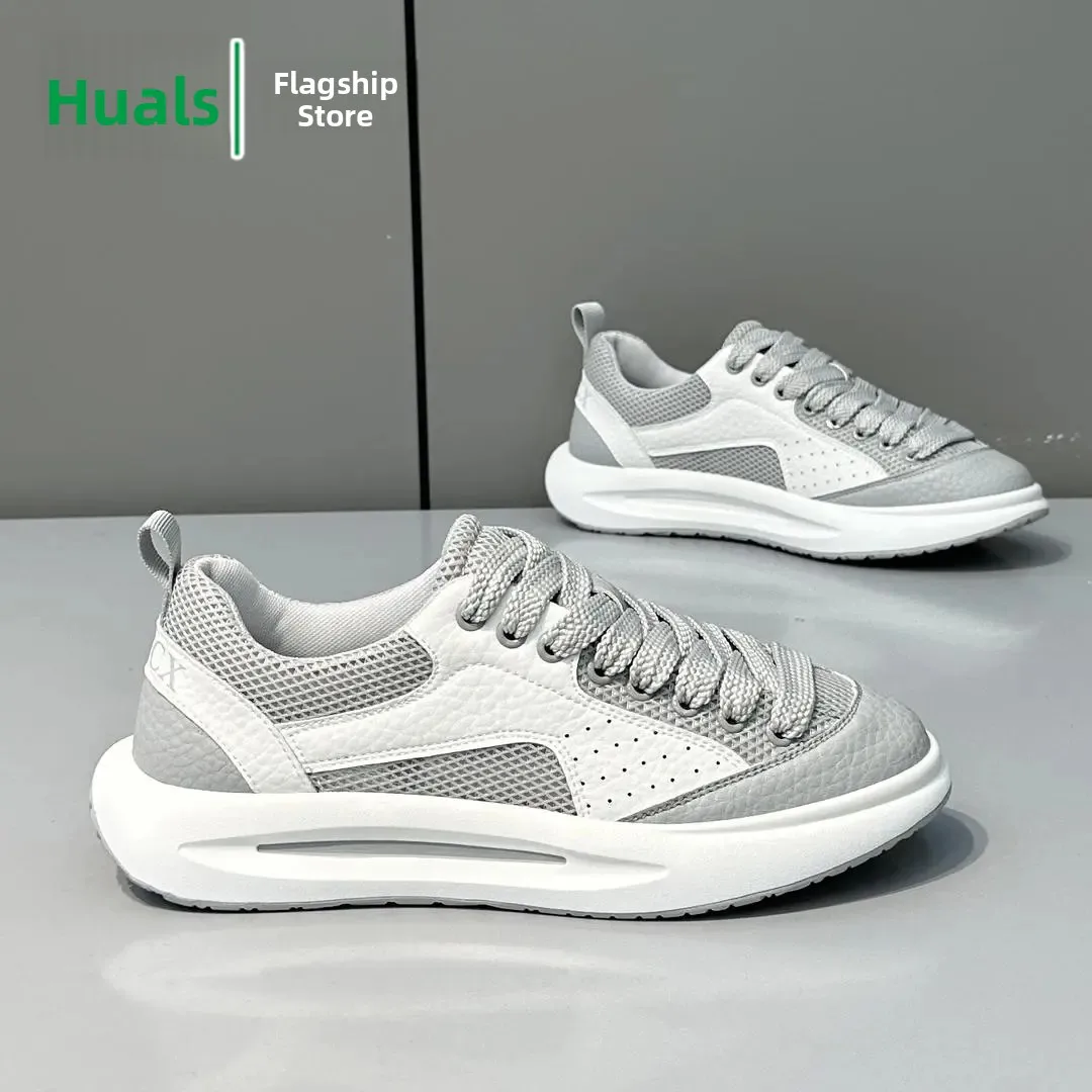 Men's Summer Breathable Running Shoes Fashionable Casual Low-Top Soft Bottom Lightweight Dad Sneakers Anti-Slip Sporty
Men's Summer Breathable Running Shoes Fashionable Casual Low-Top Soft Bottom Lightweight Dad Sneakers Anti-Slip Sporty