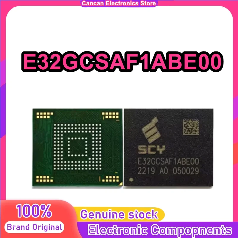 E32GCSAF1ABE00 32GB Flash Font Library FBGA153 eMMC Hard Disk New Original in Stock
E32GCSAF1ABE00 32GB Flash Font Library FBGA153 eMMC Hard Disk New Original in Stock