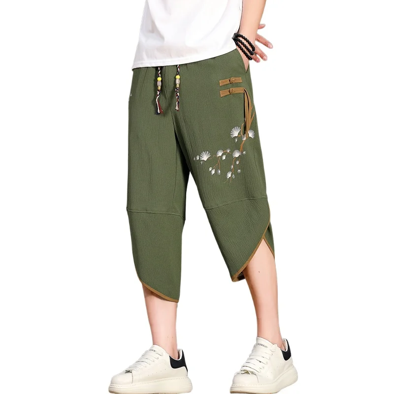 Men's Harem Shorts New Summer Fashion Personality Printed Casual Harem Pants 7-point-pants Streetwear Daily Commute Stylish Men
Men's Harem Shorts New Summer Fashion Personality Printed Casual Harem Pants 7-point-pants Streetwear Daily Commute Stylish Men