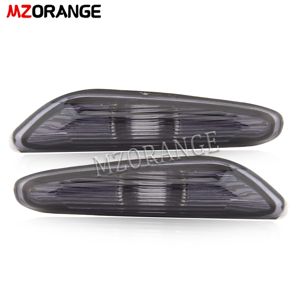 2 pcs Smoked Side Marker Turn Signal Lamp Repeater for BMW E46 E60 E61 X3 E83 Blinker Indicator Fender Lamp car accessories
2 pcs Smoked Side Marker Turn Signal Lamp Repeater for BMW E46 E60 E61 X3 E83 Blinker Indicator Fender Lamp car accessories