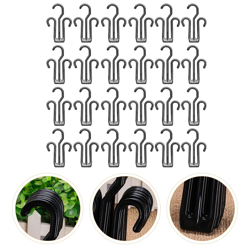 24 Pcs Shoe Rack Boot Hooks Drying Double-hook Shoes Hanger Organizer Plastic Hanging Shelf Holder Exercise Bikes
24 Pcs Shoe Rack Boot Hooks Drying Double-hook Shoes Hanger Organizer Plastic Hanging Shelf Holder Exercise Bikes