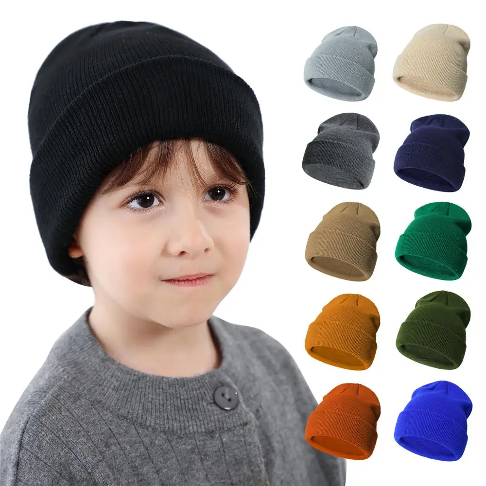 Gift Solid Color Winter Kids Hat Soft 2-6 Years Baby Beanies Children Ski Hats for Boys Girls
Gift Solid Color Winter Kids Hat Soft 2-6 Years Baby Beanies Children Ski Hats for Boys Girls