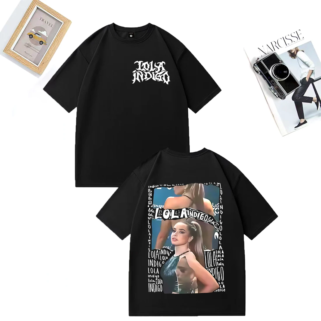 Lola Indigo Hot sale T Shirts Men Women vintage Graphics Fashion t-shirts plus size tops 100% Cotton Unisex Short Sleeve T-shirt
Lola Indigo Hot sale T Shirts Men Women vintage Graphics Fashion t-shirts plus size tops 100% Cotton Unisex Short Sleeve T-shirt