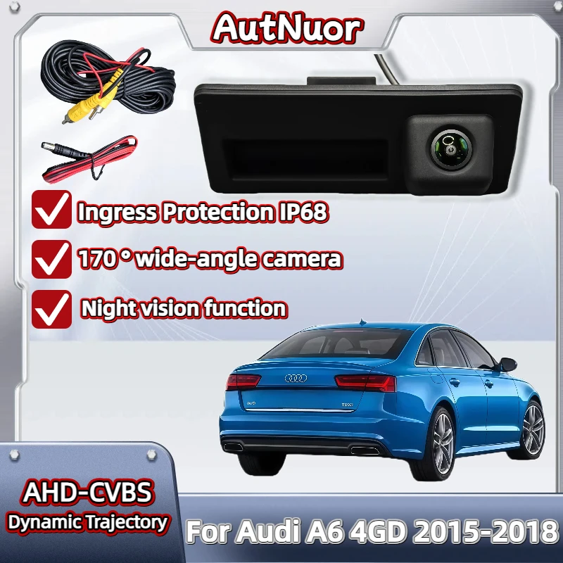 Для Audi A6 4GD 2015-2018 ручка багажника камера заднего вида ночного видения резервная парковочная камера CCD
Для Audi A6 4GD 2015-2018 ручка багажника камера заднего вида ночного видения резервная парковочная камера CCD