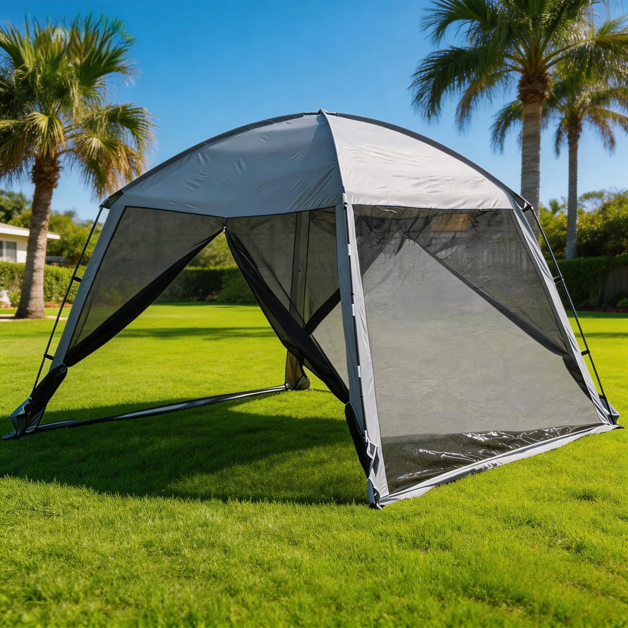 Portable Screen Tent for Backyard Fun, Breathable Mesh Gazebo for Kids’ Activities, Picnics & Outdoor Movie Nights, Easy Setup
Portable Screen Tent for Backyard Fun, Breathable Mesh Gazebo for Kids’ Activities, Picnics & Outdoor Movie Nights, Easy Setup