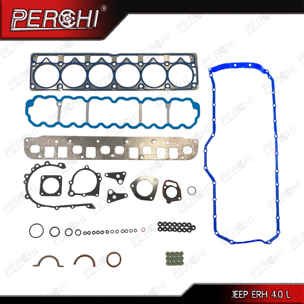 MX ERH Engine Head Gasket Kit Full Set for JEEP CHEROKEE XJ COMANCHE MJ 4.0 HS9076PT3 803.160 02-10515-01 HS9076PT-3 HS5713Z
MX ERH Engine Head Gasket Kit Full Set for JEEP CHEROKEE XJ COMANCHE MJ 4.0 HS9076PT3 803.160 02-10515-01 HS9076PT-3 HS5713Z