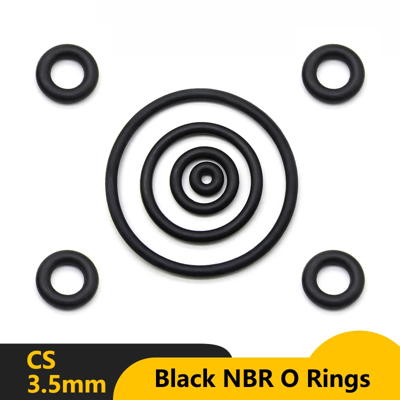 10/50Pcs NBR O Rings Sealing Gasket Black CS3.5mm OD10~285mm Nitrile Butadiene Rubber O-Type Corrosion Oil Resist Sealing Gasket
10/50Pcs NBR O Rings Sealing Gasket Black CS3.5mm OD10~285mm Nitrile Butadiene Rubber O-Type Corrosion Oil Resist Sealing Gasket