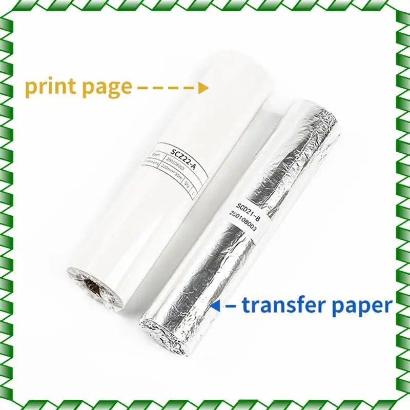 -A01R Transfer Paper 95Ft Tattoo Paper Roll, Double Layer Thermal For Long Drawing Function Transfer Machine
-A01R Transfer Paper 95Ft Tattoo Paper Roll, Double Layer Thermal For Long Drawing Function Transfer Machine