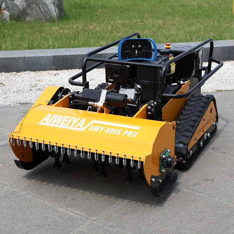 Customized high climbing full-featured tracked remote control lawn mower for orchards and fields
Customized high climbing full-featured tracked remote control lawn mower for orchards and fields