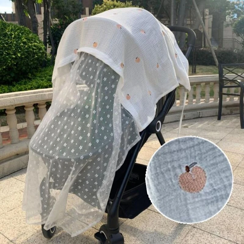 R66D Baby Stroller Cover Gauze Sunshade Windshield Sunscreen Curtain Breathable Mesh
R66D Baby Stroller Cover Gauze Sunshade Windshield Sunscreen Curtain Breathable Mesh