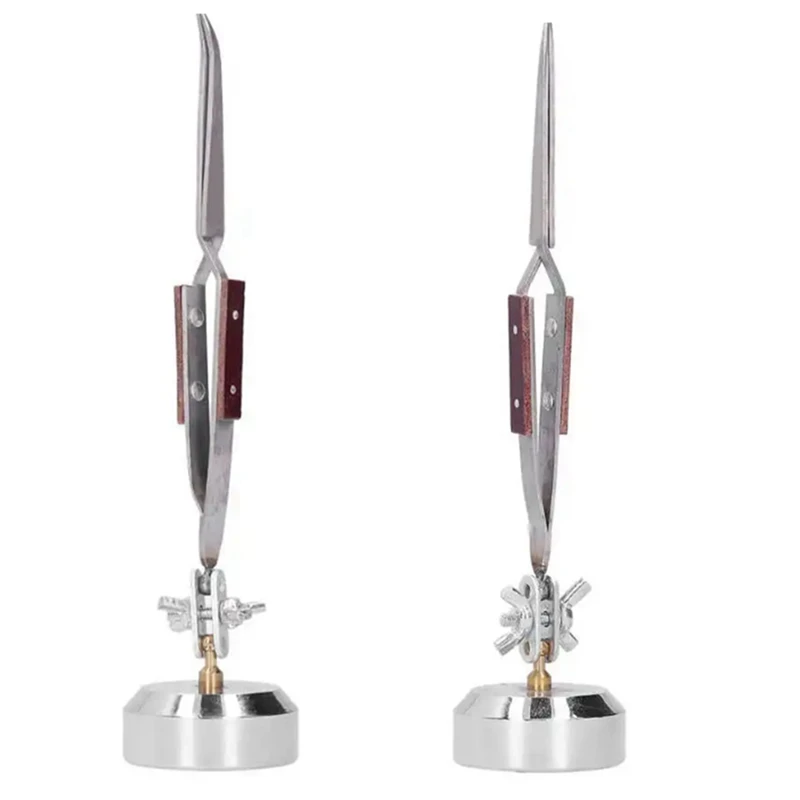 Universal Bracket Welding Tweezers Hand Tool Straight Mouth Rebound Welding Pliers Third Pointer Tweezers With Base Easy To Use
Universal Bracket Welding Tweezers Hand Tool Straight Mouth Rebound Welding Pliers Third Pointer Tweezers With Base Easy To Use