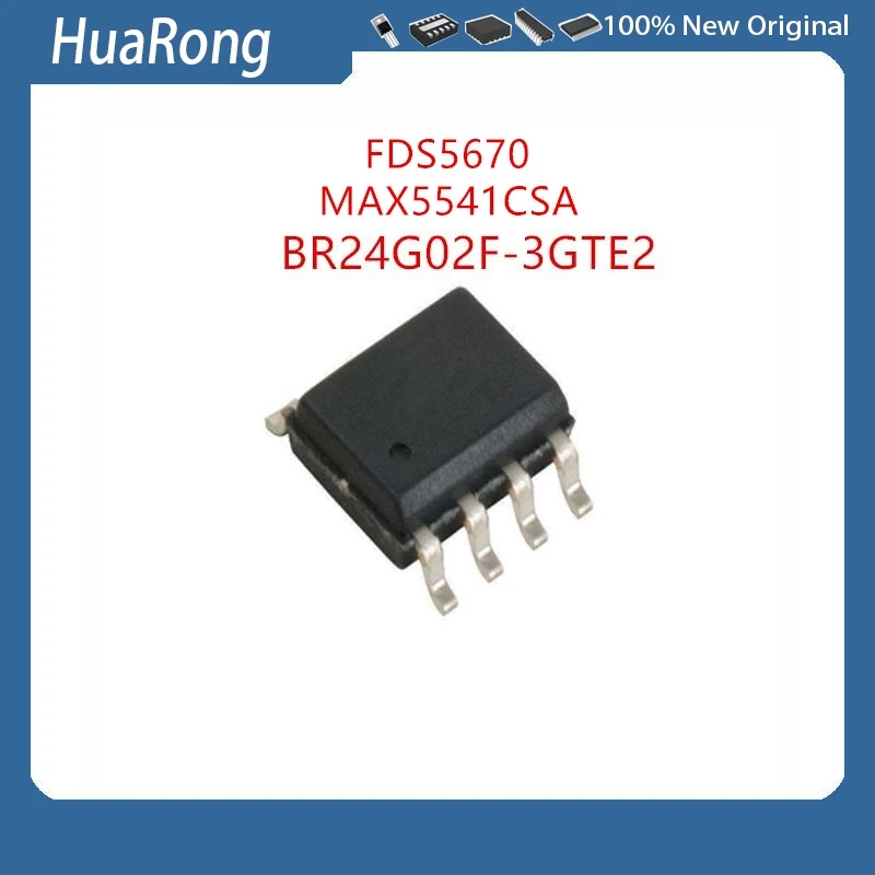 10 шт./лот BR24G02F-3GTE2 BR24G02F 4G02 MAX5541CSA MAX5541 CSA MAX5541ESA FDS5670 FDS 5670 SOP8
10 шт./лот BR24G02F-3GTE2 BR24G02F 4G02 MAX5541CSA MAX5541 CSA MAX5541ESA FDS5670 FDS 5670 SOP8