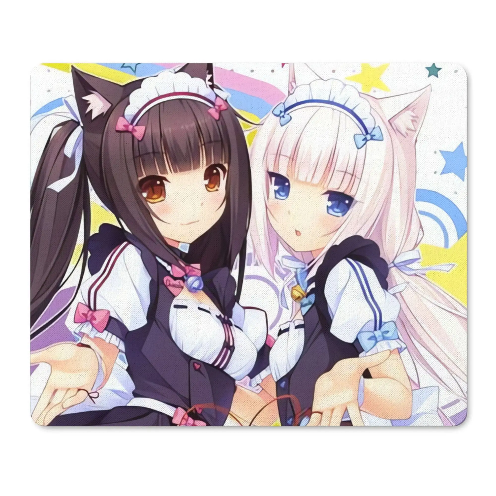 Kawaii Cat Maid Twins Gaming Mouse Pad, Small Non-Slip Desk Mat, Durable & Water-Resistant for Gamers, Office & Home
Kawaii Cat Maid Twins Gaming Mouse Pad, Small Non-Slip Desk Mat, Durable & Water-Resistant for Gamers, Office & Home