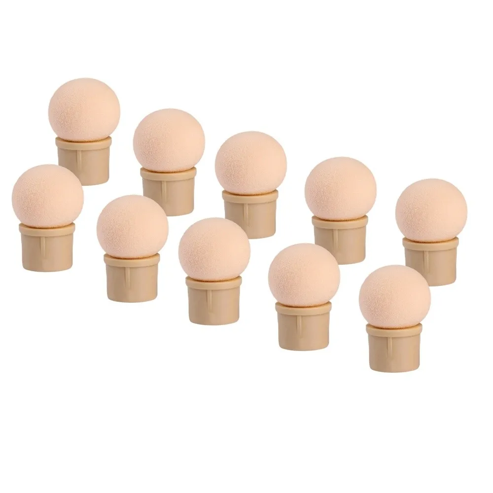 10pcs Round End Replaceable Sponge Head Sharp End Sponge Glitter Powder Sponge Tip Interchangeable Head Gradient Nail Brush Head
10pcs Round End Replaceable Sponge Head Sharp End Sponge Glitter Powder Sponge Tip Interchangeable Head Gradient Nail Brush Head