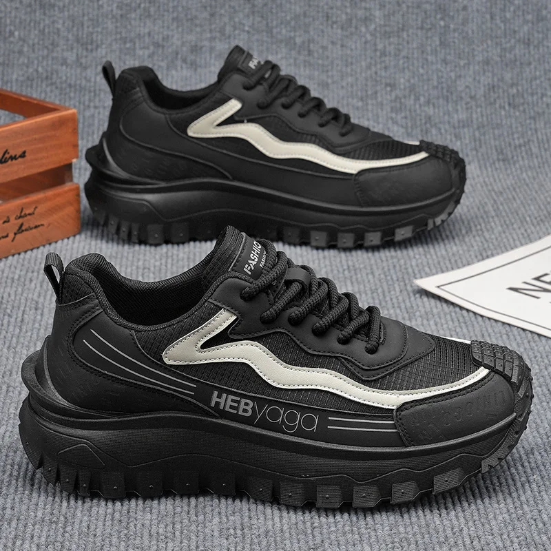 Fashion Male Sports Shoes Non-slip Rubber Sole Casual Sneakers Shock Absorbing Wear-resistant Footwear For Travel Street Style
Fashion Male Sports Shoes Non-slip Rubber Sole Casual Sneakers Shock Absorbing Wear-resistant Footwear For Travel Street Style