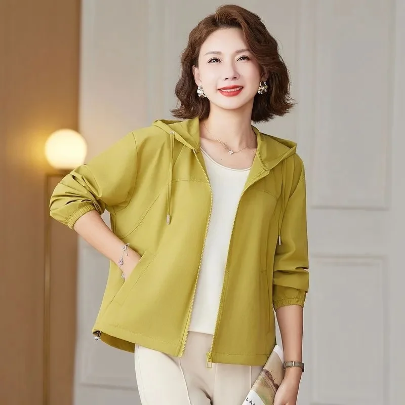 Women's 2026 Spring Summer New Coat High End Women Casual Short Fashion Versatile Jacket Top Sun Protection Clothing Outerwear
Women's 2026 Spring Summer New Coat High End Women Casual Short Fashion Versatile Jacket Top Sun Protection Clothing Outerwear