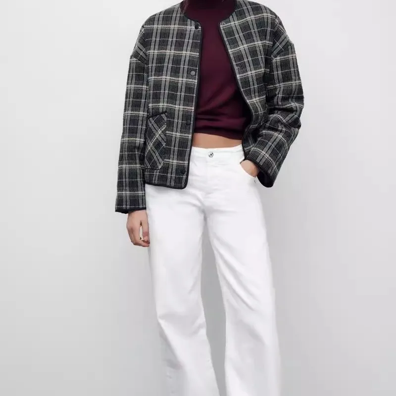 Осень 2023, женская длинная теплая верхняя одежда в клетку Ne Plaid из тонкого хлопка, универсальная одежда для поездок на работу, корейская версия, прямая...
Осень 2023, женская длинная теплая верхняя одежда в клетку Ne Plaid из тонкого хлопка, универсальная одежда для поездок на работу, корейская версия, прямая...