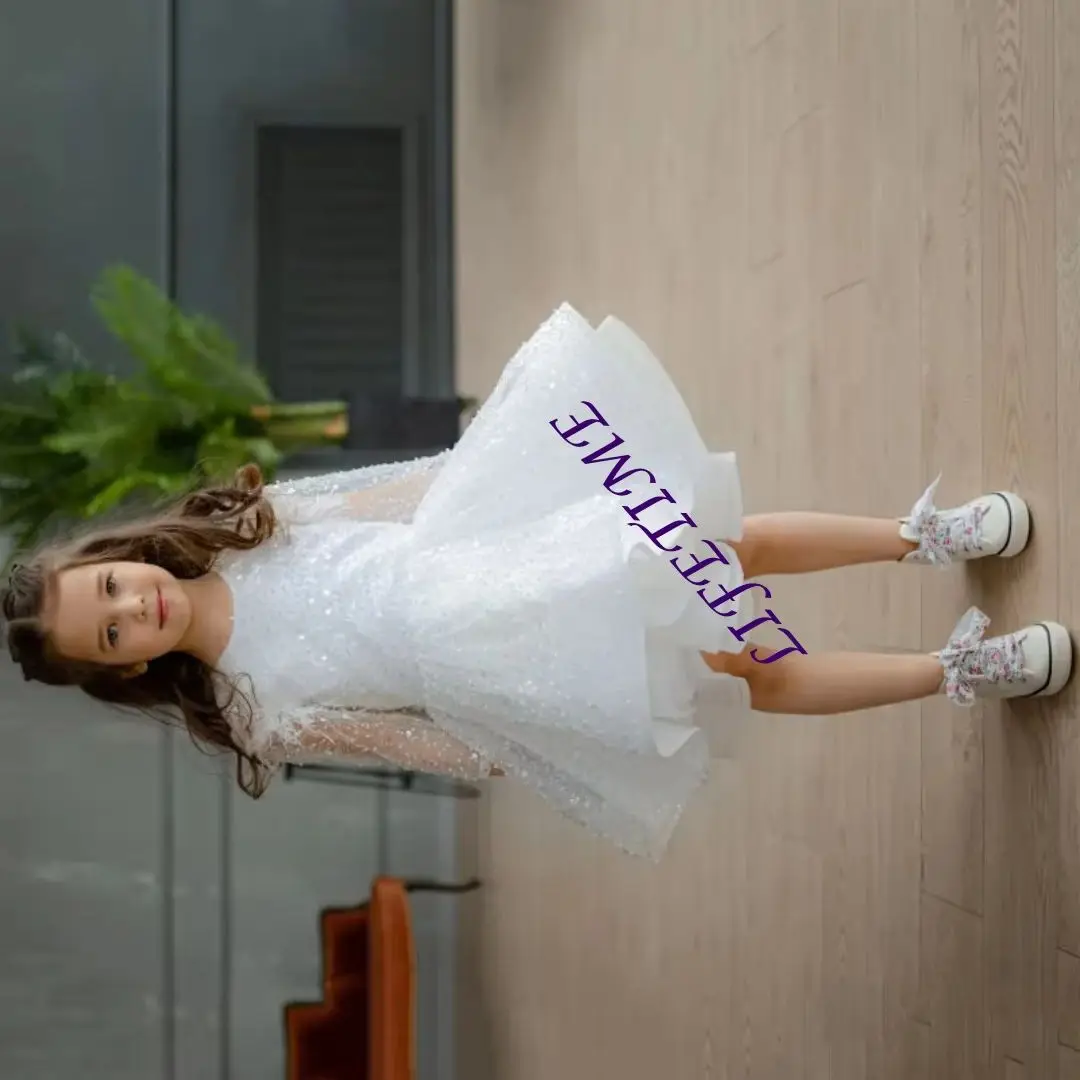 Индивидуальное белое тюлевое платье для девочек с пайетками и длинными рукавами для свадьбы, конкурса красоты, дня рождения, первого причастия
Индивидуальное белое тюлевое платье для девочек с пайетками и длинными рукавами для свадьбы, конкурса красоты, дня рождения, первого причастия