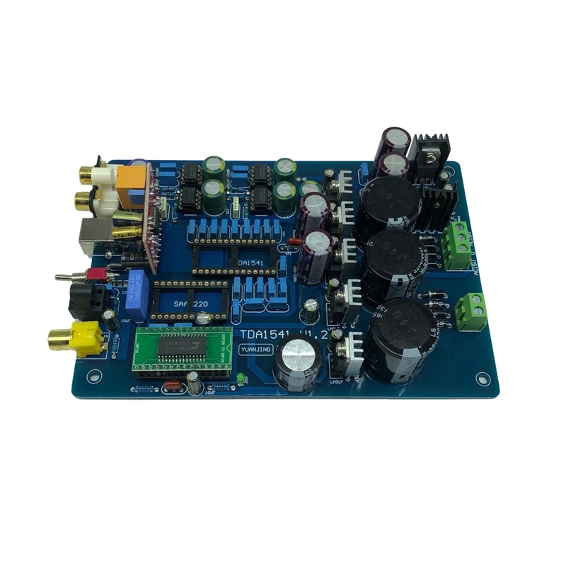 CYJ-TDA1541 Optical Fiber Coaxial Decoder Board (Including USB, Excluding TDA1541 And SAA7220 IC)
CYJ-TDA1541 Optical Fiber Coaxial Decoder Board (Including USB, Excluding TDA1541 And SAA7220 IC)
