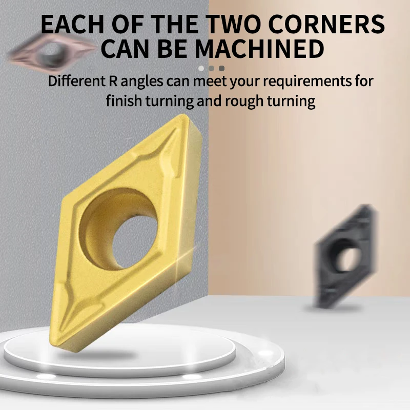 Вставки для токарных станков с ЧПУ, внутреннее отверстие из нержавеющей стали, зерно инструмента из сплава DCGT07, вставки для наружных циркулярных токарных станков DCMT11, стальные детали T304
Вставки для токарных станков с ЧПУ, внутреннее отверстие из нержавеющей стали, зерно инструмента из сплава DCGT07, вставки для наружных циркулярных токарных станков DCMT11, стальные детали T304
