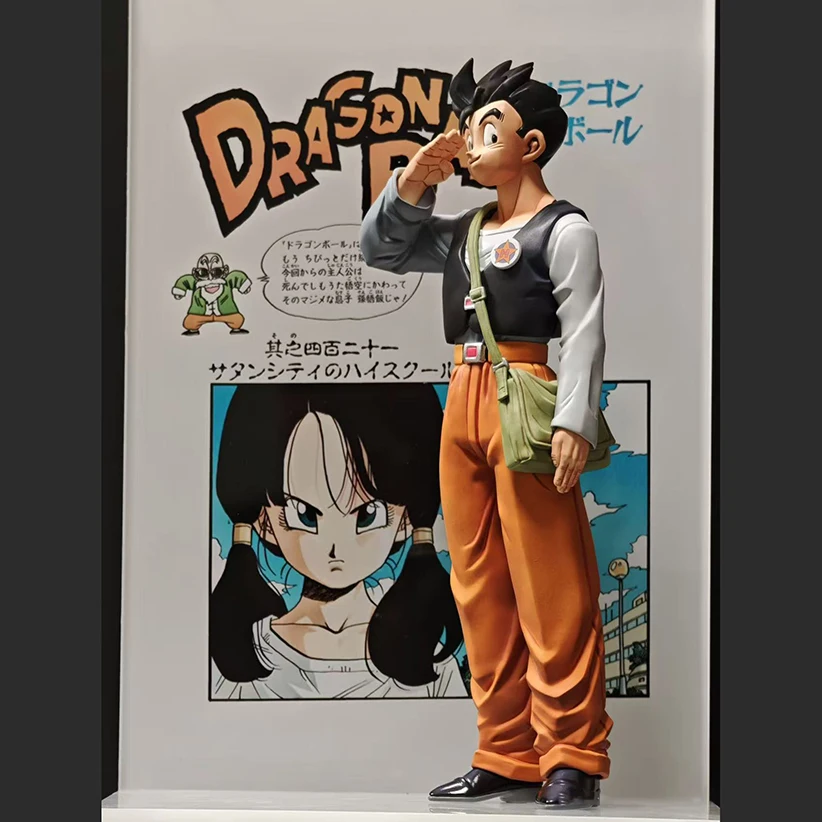 31 см/12,2 дюйма Dragon Ball Z Son Gohan Фигурка High School Gohan Super Saiyan ПВХ Фигурки Коллекция Модель Игрушки Подарки
31 см/12,2 дюйма Dragon Ball Z Son Gohan Фигурка High School Gohan Super Saiyan ПВХ Фигурки Коллекция Модель Игрушки Подарки