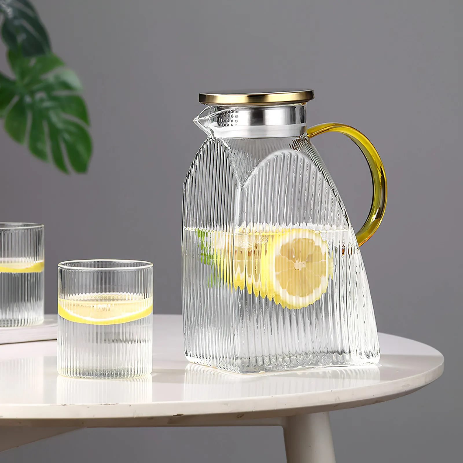 Practical and Stylish Glass Water Pitcher for Refrigerator Side Door with Lid and Handle Cold Water Pitcher Juice Kettle
Practical and Stylish Glass Water Pitcher for Refrigerator Side Door with Lid and Handle Cold Water Pitcher Juice Kettle