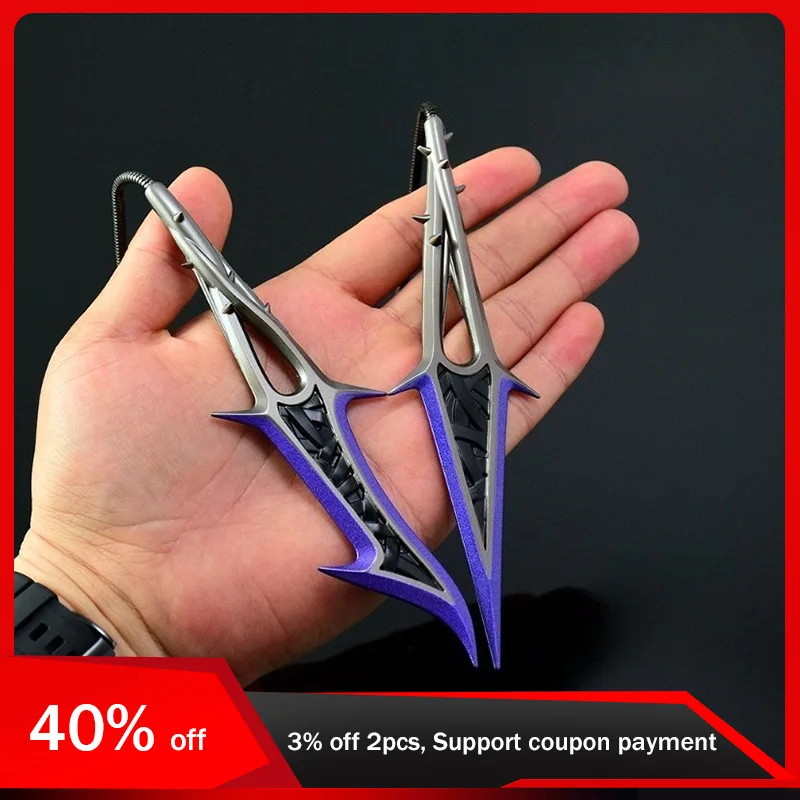 16cm/6.3in Valorant Thorn Chain Knife Weapons Peripherals Model Game Props Cosplay Collectible Desktop Display Ornaments Regalo
16cm/6.3in Valorant Thorn Chain Knife Weapons Peripherals Model Game Props Cosplay Collectible Desktop Display Ornaments Regalo