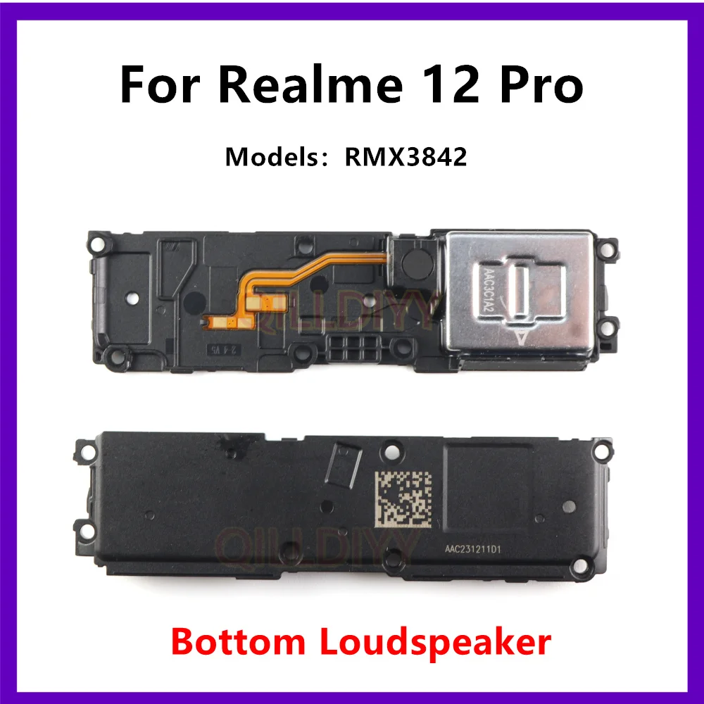 Bottom Loudspeaker For Realme 12 Pro Loud Speaker Buzzer Ringer Module Replacement Smartphone Repair Parts RMX3842
Bottom Loudspeaker For Realme 12 Pro Loud Speaker Buzzer Ringer Module Replacement Smartphone Repair Parts RMX3842