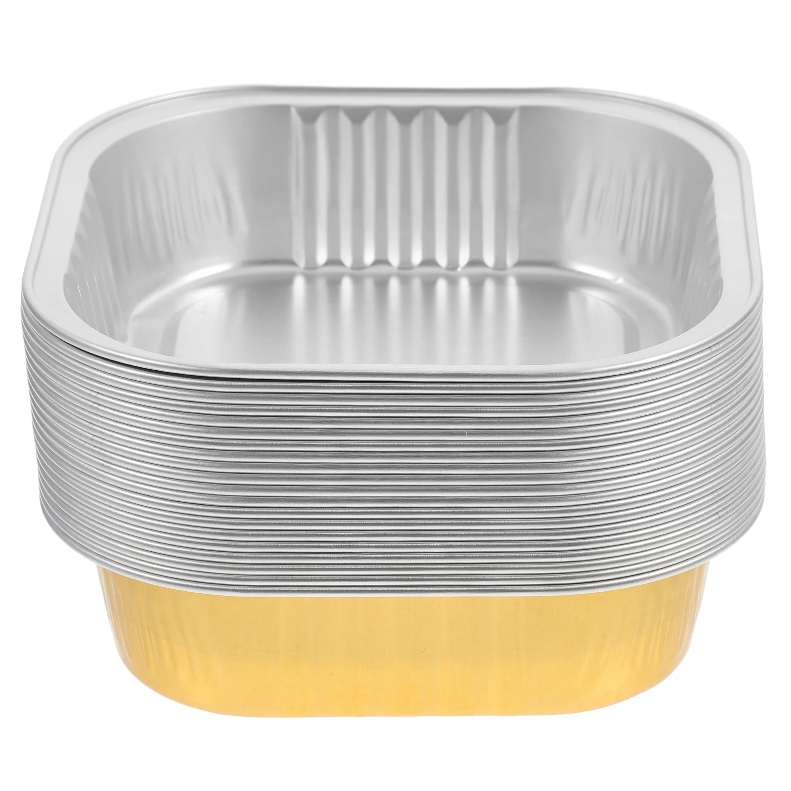 20 Pcs Aluminum Foil Box 184ml Container Tray Disposable Baking Pan Roasting Chafing Dishes Cooking Oven
20 Pcs Aluminum Foil Box 184ml Container Tray Disposable Baking Pan Roasting Chafing Dishes Cooking Oven