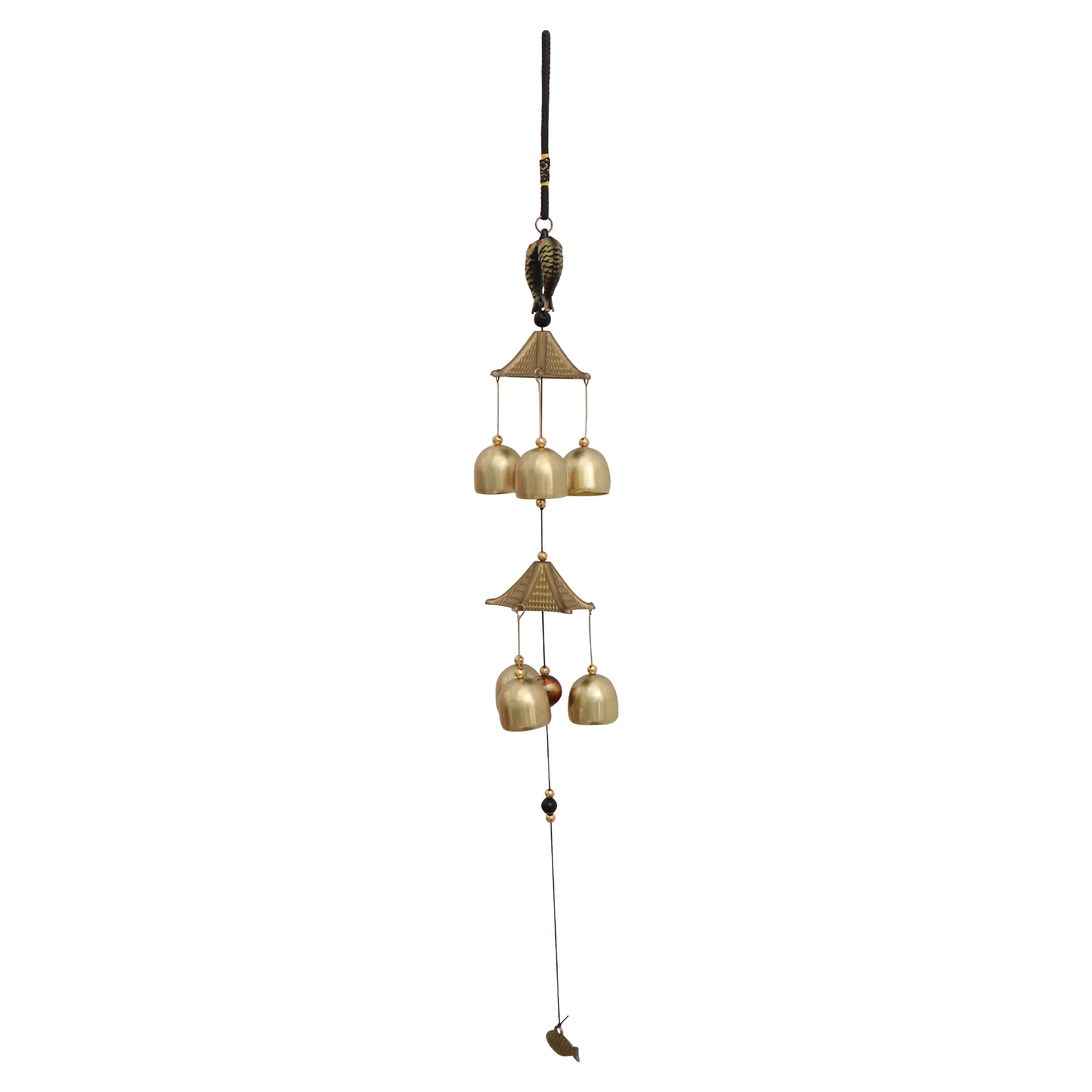Wind Chime Ornament Vintage Chimes Auspicious Bell Pendant Hanging Windbell Alloy Antirust Wind-bell
Wind Chime Ornament Vintage Chimes Auspicious Bell Pendant Hanging Windbell Alloy Antirust Wind-bell