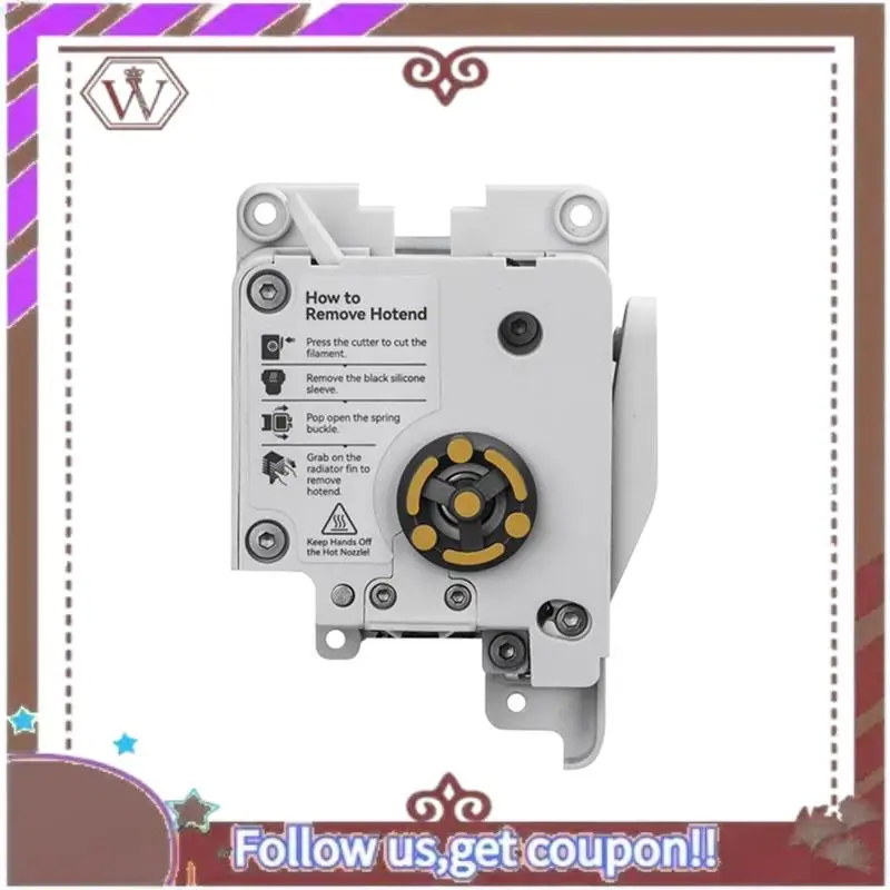 ABBG-3D Printer Extruder Components For Bambu Lab 3D Printer Accessories A1 Mini Extruder
ABBG-3D Printer Extruder Components For Bambu Lab 3D Printer Accessories A1 Mini Extruder