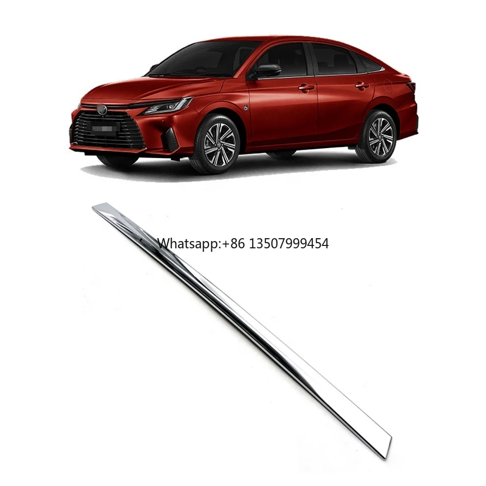 WZXD Factory Price New Arrival Chrome Rear Door Gate Trunk Streamer Cover Trim for Toyota Yaris Ativ 2023
WZXD Factory Price New Arrival Chrome Rear Door Gate Trunk Streamer Cover Trim for Toyota Yaris Ativ 2023