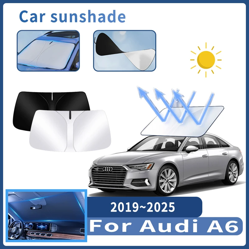 Автозапчасти для Audi A6 2019 ~ 2025 2020 2021 солнцезащитный козырек для лобового стекла Защита от солнца Тепловая крышка летние аксессуары для салона автомобиля инструмент
Автозапчасти для Audi A6 2019 ~ 2025 2020 2021 солнцезащитный козырек для лобового стекла Защита от солнца Тепловая крышка летние аксессуары для салона автомобиля инструмент