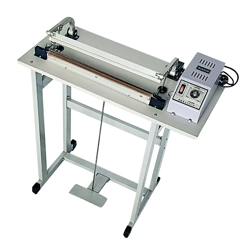 Type plastic bag quick pedal sealing machine sealing and cutting dual-purpose
Type plastic bag quick pedal sealing machine sealing and cutting dual-purpose