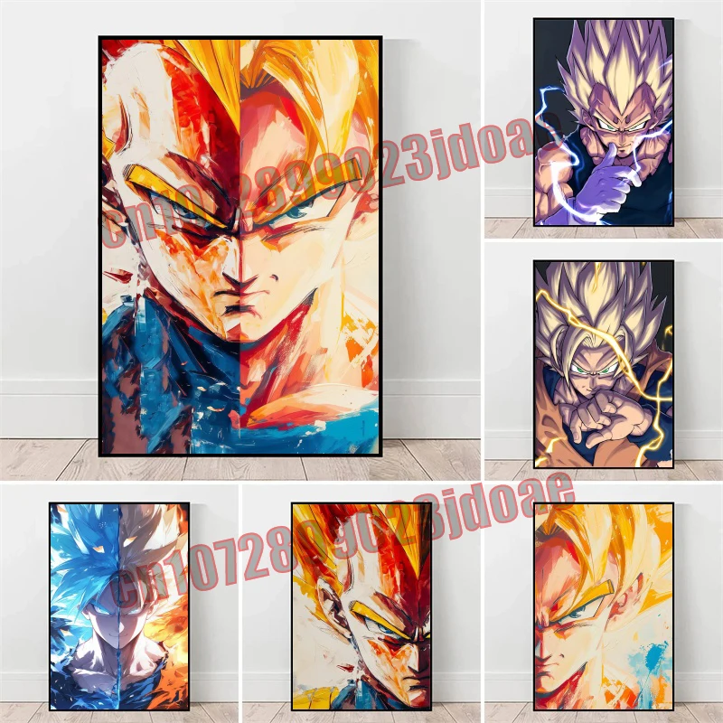 Anime Dragon Ball Goku Vegeta Indoor Aesthetic Decoration Horizontal Picture Poster High-quality Printing Canvas Painting Gift
Anime Dragon Ball Goku Vegeta Indoor Aesthetic Decoration Horizontal Picture Poster High-quality Printing Canvas Painting Gift