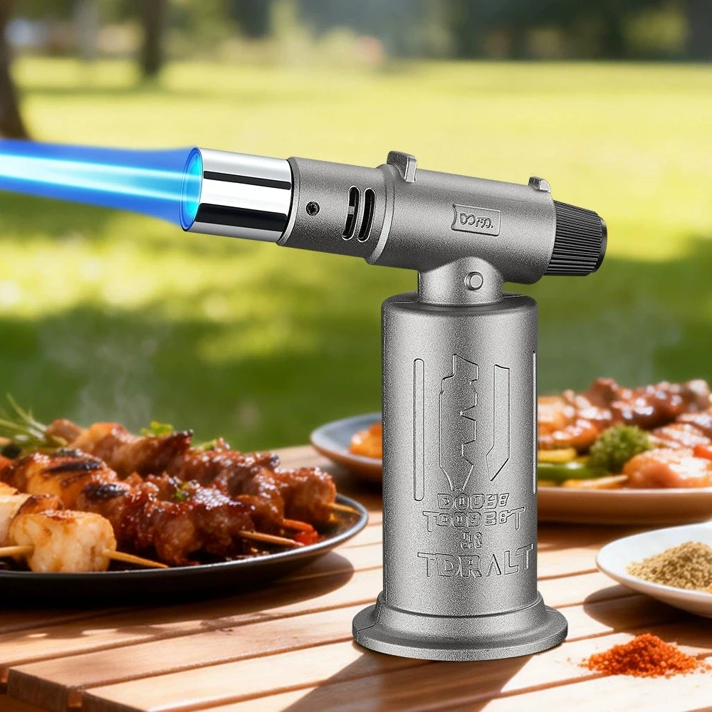 Outdoor Windproof High-temperature Welding Gun Lighter, Portable Jet Flame Lighter, Camping Barbecue Baking Welding Lighter
Outdoor Windproof High-temperature Welding Gun Lighter, Portable Jet Flame Lighter, Camping Barbecue Baking Welding Lighter