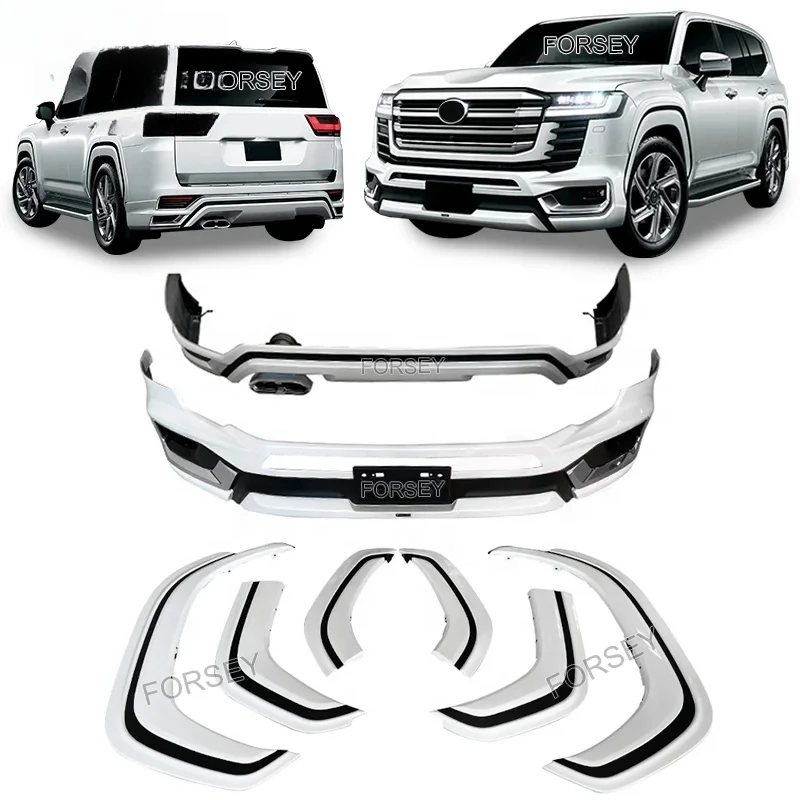 Car Body Kits Upgrade 2022 Facelift Auto Parts Front&Rear Bumper Car Exhaust Pipe for LC300
Car Body Kits Upgrade 2022 Facelift Auto Parts Front&Rear Bumper Car Exhaust Pipe for LC300