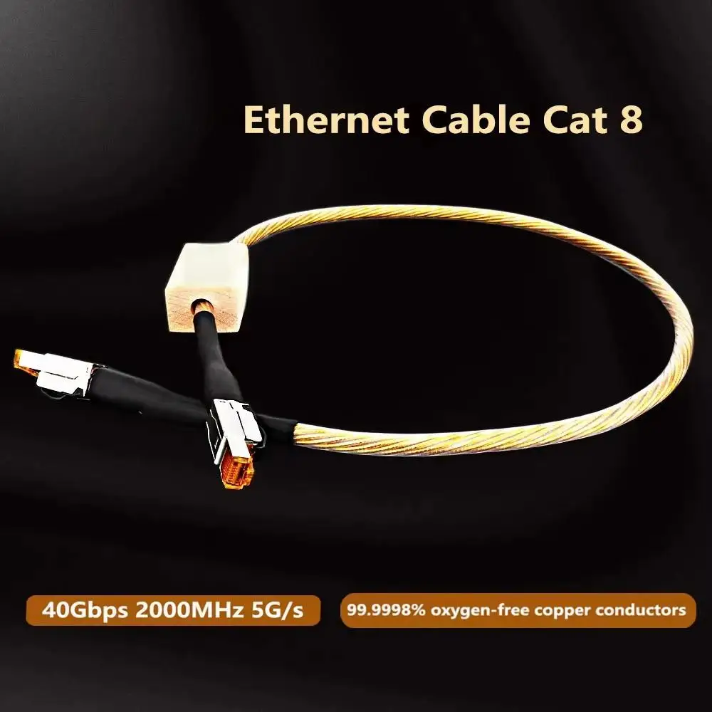 Один шт. Nordost ODIN золотистый/белый посеребренный проводник Ethernet-кабель Cat8 скоростной Lan-кабель RJ45 сетевой Соединительный кабель
Один шт. Nordost ODIN золотистый/белый посеребренный проводник Ethernet-кабель Cat8 скоростной Lan-кабель RJ45 сетевой Соединительный кабель