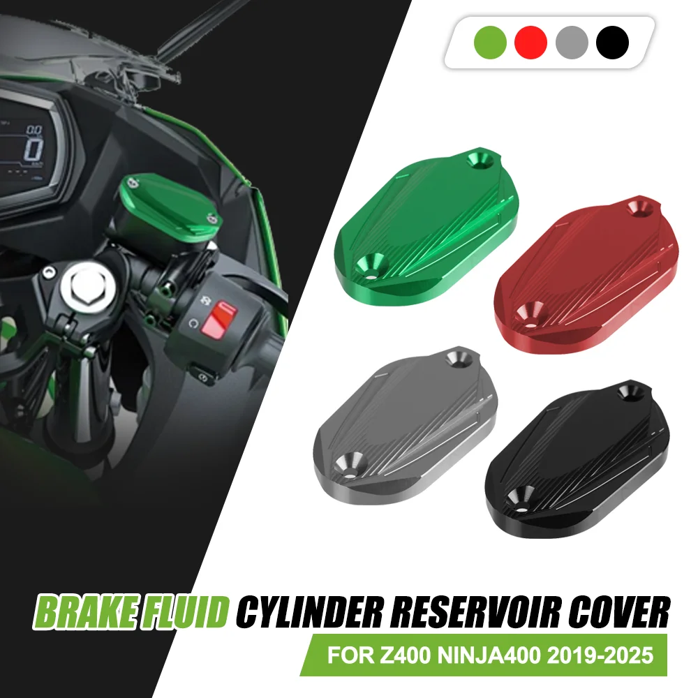 Motorcycle Brake Fluid Reservoir Tank Cap Pump Cover For KAWASAKI Z400 NINJA400 Accessories Z 400 NINJA 400 Brake Cylinder Guard
Motorcycle Brake Fluid Reservoir Tank Cap Pump Cover For KAWASAKI Z400 NINJA400 Accessories Z 400 NINJA 400 Brake Cylinder Guard