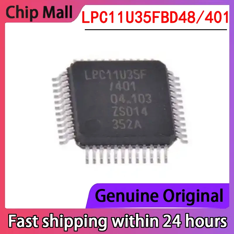 1 шт. Новый LPC11U35FBD48/401 посылка LQFP48 микроконтроллер (MCU/MPU/SOC) оригинальный
1 шт. Новый LPC11U35FBD48/401 посылка LQFP48 микроконтроллер (MCU/MPU/SOC) оригинальный